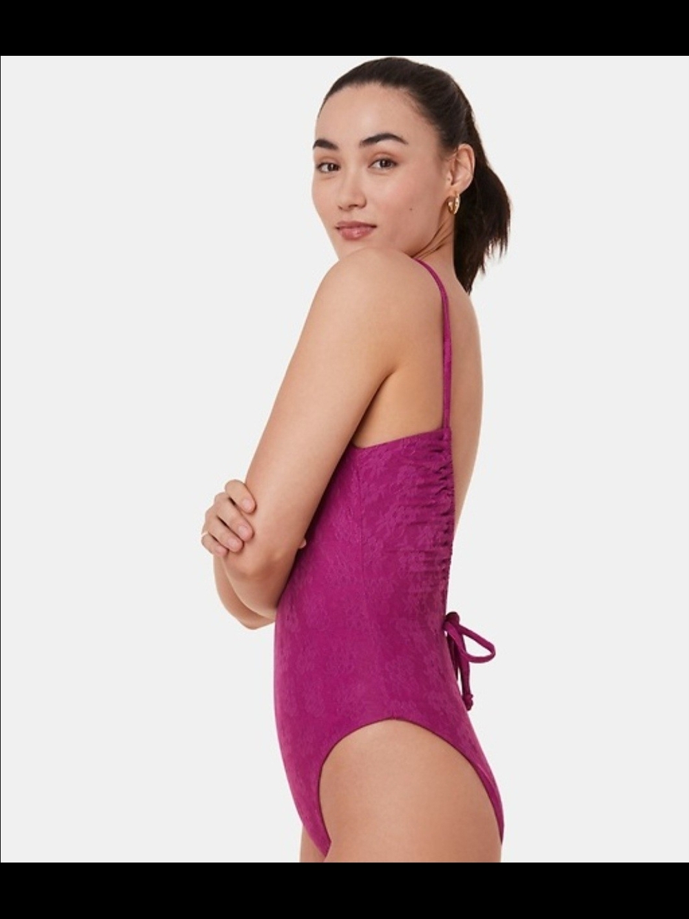 Andie Magenta Liku One-Piece Swimsuit - Picture 2 of 8